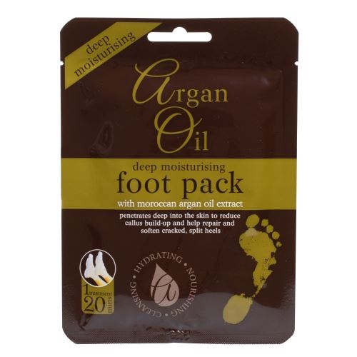 Xpel Argan Oil Foot Pack hydratační ponožky na nohy 1 pár