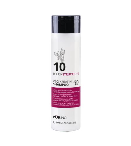 PURING 10 Reconstruction Veg-Keratin Shampoo regenerační šampon