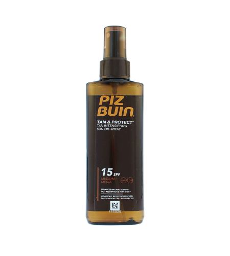 Piz Buin Tan & Protect ochranný olej urychlující opalování SPF 15