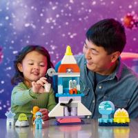 LEGO® DUPLO® 10422 Vesmírné dobrodružství s raketoplánem 3 v 1 (2)