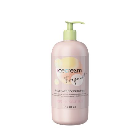 Inebrya Ice Cream Frequent Best Care Conditioner kondicionér pro všechny typy vlasů 1000 ml
