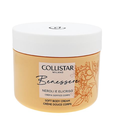 Collistar Benessere Neroli and Helichrysum hedvábně jemný tělový krém 200 ml