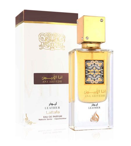 Lattafa Ana Abiyedh Leather parfémovaná voda unisex 60 ml