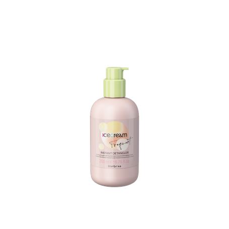Inebrya Ice Cream Frequent Instant Detangler bezoplachový krém na rozmotání zacuchaných vlasů 200 ml
