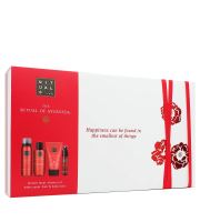 Rituals The Ritual of Ayurveda dárková sada sprchový gel 50 ml + sprchový olej 75 ml + tělový krém 70 ml + tělová mlha 20 ml