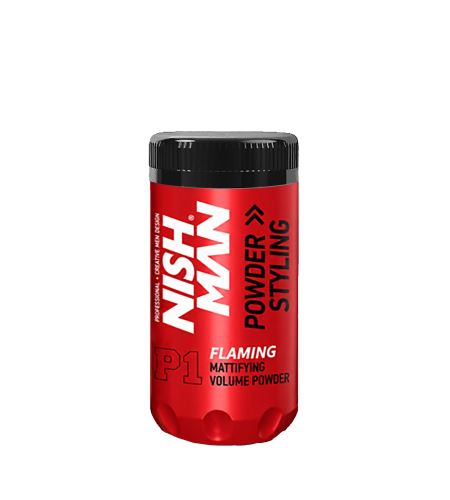 NISHMAN Hair Styling Powder Flaming objemový stylingový pudr 20 g