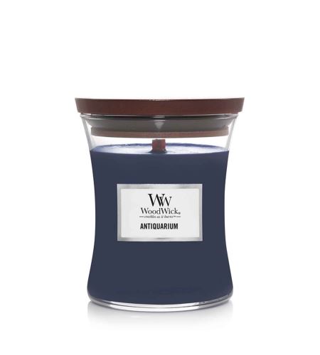 Woodwick Antiquarium vonná svíčka s dřevěným knotem 275 g