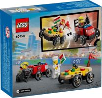 LEGO® City 60458 Závodní balíček: Rozvoz pizzy vs. hasičské auto (3)