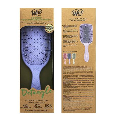 Wet Brush Go Green Thick Hair Paddle Detangler kartáč na vlasy