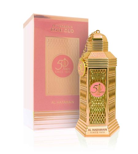 Al Haramain Rose Oud 50 Years parfémovaná voda unisex 100 ml