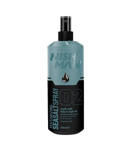 NISHMAN Sea Salt Spray 02  texturizační solný sprej 200 ml