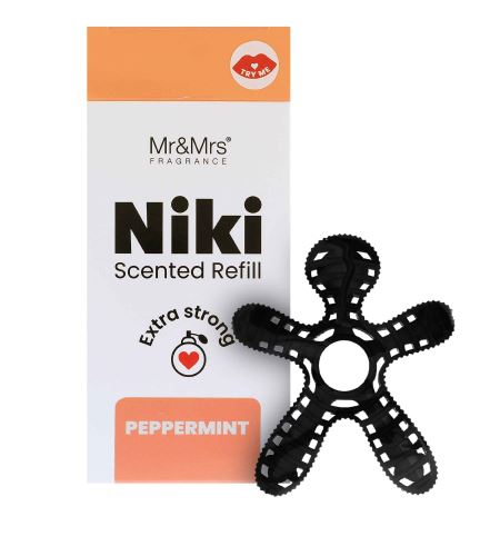 Mr&Mrs Fragrance Niki Peppermint náplň vůně do auta