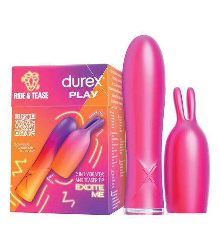 Durex Play vibrátor 2v1 se stimulační špičkou