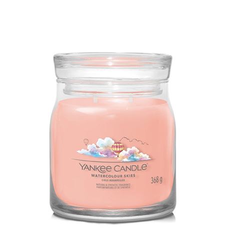 Yankee Candle Watercolour Skies Signature  vonná svíčka 368 g