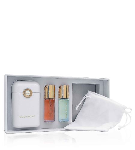 Armaf Club De Nuit Woman dárková sada pro ženy parfém 12 ml + parfémovaný olej 12 ml