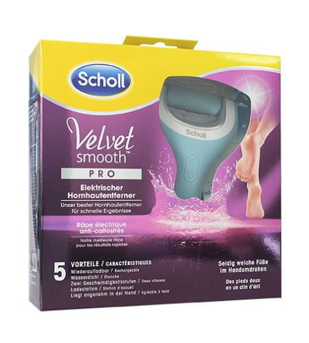 Scholl Velvet Smooth Pro elektrický pilník na chodidla