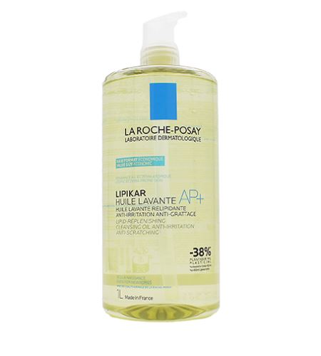 La Roche-Posay Lipikar AP+ zvláčňující relipidační mycí olej proti podráždění