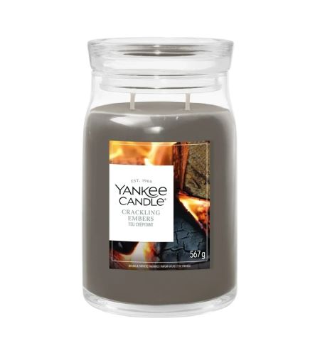 Yankee Candle Crackling Embers Signature vonná svíčka 567 g