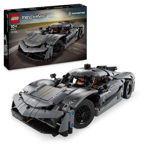 LEGO® Technic 42173 Šedé hyperauto Koenigsegg Jesko Absolut