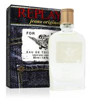 Replay Jeans Original For Him toaletní voda 50 ml pro muže