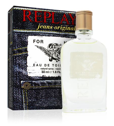 Replay Jeans Original For Him toaletní voda 50 ml pro muže