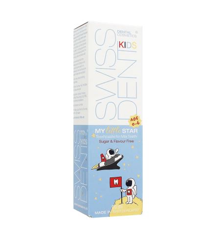 Swissdent KIDS My Little Star zubní pasta na mléčné zuby pro děti 50 ml