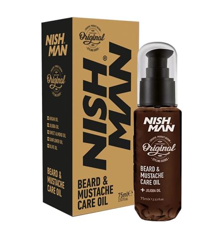 NISHMAN Beard and Mustache Care Oil olej na vousy
