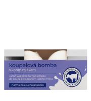 VivaPharm Kozí koupelová bomba s kozím mlékem 2 x 75 g (1)