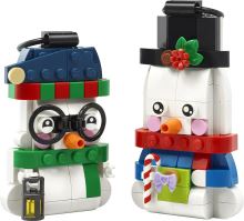 LEGO® 40812 Ozdobní sněhuláci, Vánoční dekorace (1)