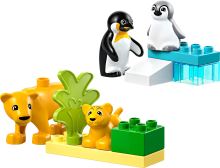 LEGO® DUPLO® 10442 Rodinky divokých zvířat: Tučňáci a lvi (2)