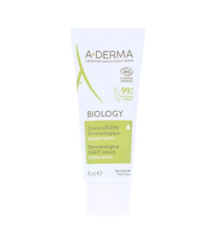 A-Derma Biology dermatologický lehký hydratační krém 40 ml