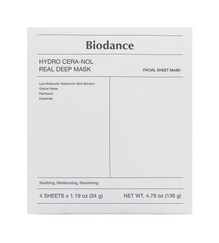 Biodance Hydro Cera-Nol Real Deep Mask hydratační hydrogelová pleťová maska