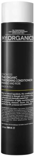 MY.ORGANICS The Organic Thickening Conditioner Mango And Rose kondicionér pro jemné vlasy