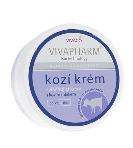 VivaPharm Krém na obličej a tělo s kozím mlékem 250 ml