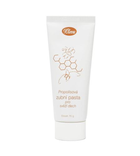 Pleva Toothpaste with Propolis for Fresh Breath propolisová zubní pasta pro svěží dech 75 g