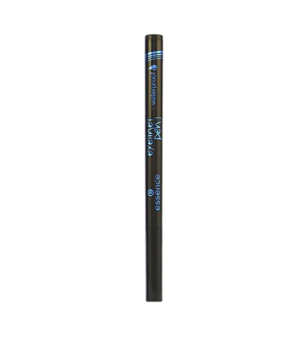 Essence Eyeliner Pen Waterproof pero na oční linky voděodolné 01 Black 1 ml