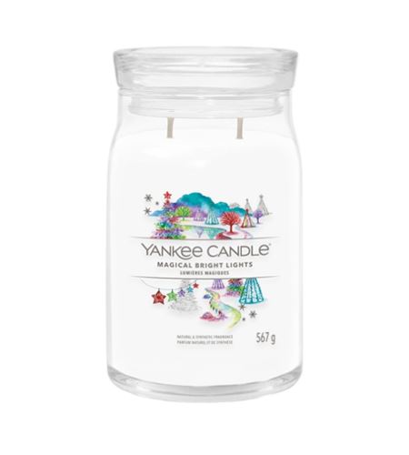 Yankee Candle Magical Bright Lights signature svíčka velká 567 g