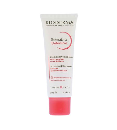 Bioderma Sensibio Defensive aktivní zklidňujicí krém s lehkou texturou 40 ml
