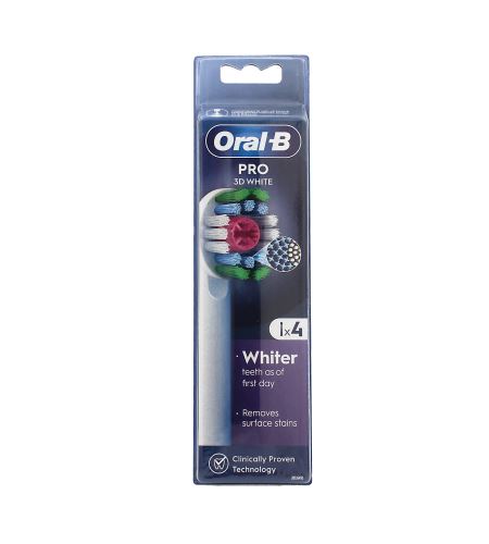 Oral-B Pro 3D White náhradní hlavice 4 ks