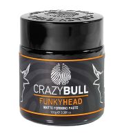 CrazyBull Funky Head Matte Paste matná stylingová pasta s lehkou fixací 100 g