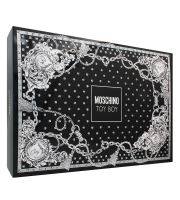 Moschino Toy Boy dárková sada pro muže parfémovaná voda 100 ml + balzám po holení 100 ml + sprchový gel 100 ml + parfémovaná voda 10 ml (1)