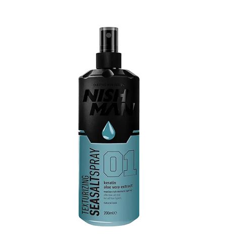 NISHMAN Sea Salt Spray 01  texturizační solný sprej 200 ml