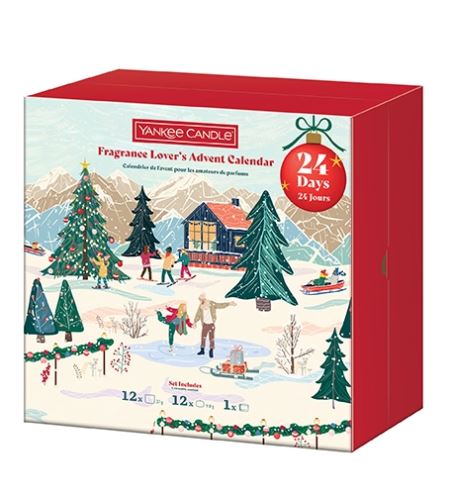 Yankee Candle Fragrance Lover's Advent Calendar 2025 adventní kalendář kniha