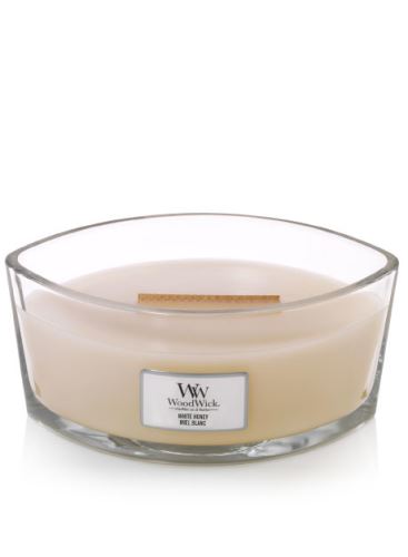 WoodWick White Honey vonná svíčka 453,6 g