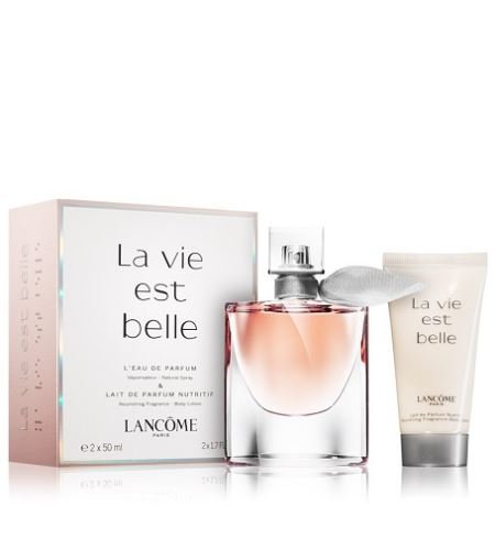 Lancôme La Vie Est Belle parfémovaná voda 50 ml + tělové mléko 50 ml Pro ženy dárková sada