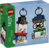 LEGO® 40812 Ozdobní sněhuláci, Vánoční dekorace (3)