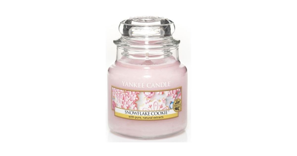 Yankee Candle Snowflake Cookie vonná svíčka 104 g| eParfem.cz