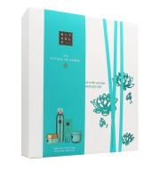 Rituals The Ritual of Karma dárková sada sprchový gel 200 ml + tělová maska 125 ml + tělový peeling 125 g + tělový krém 100 ml
