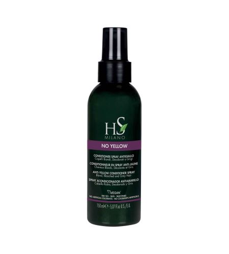 HS Milano Anti-Yellow Conditioner Spray sprejový kondicionér na neutralizaci žlutých tónů 150 ml