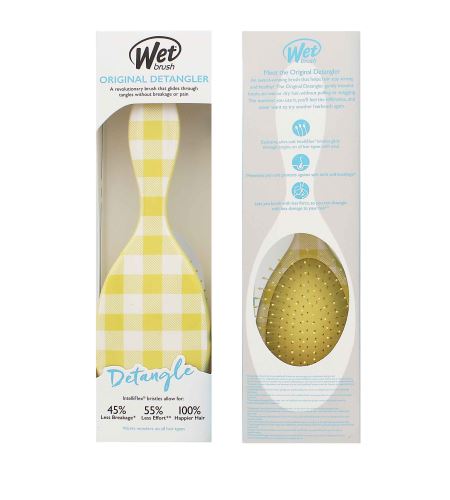 Wet Brush Original Detangler Coastal Charm kartáč na vlasy Golden Gingham